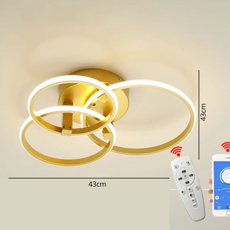 Lustre Luminária de Teto CircleLux