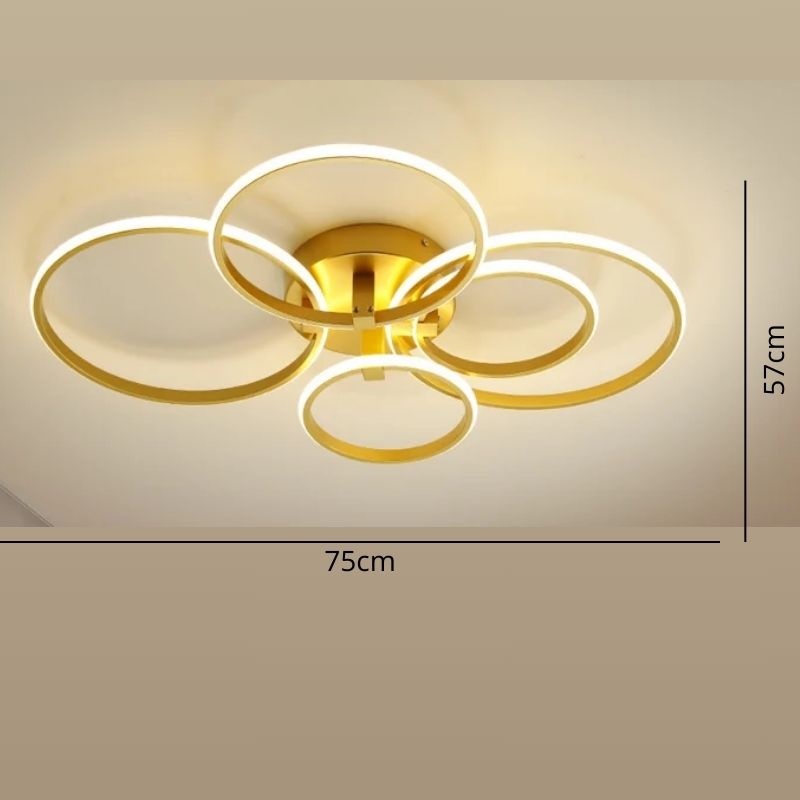 Lustre Luminária de Teto CircleLux