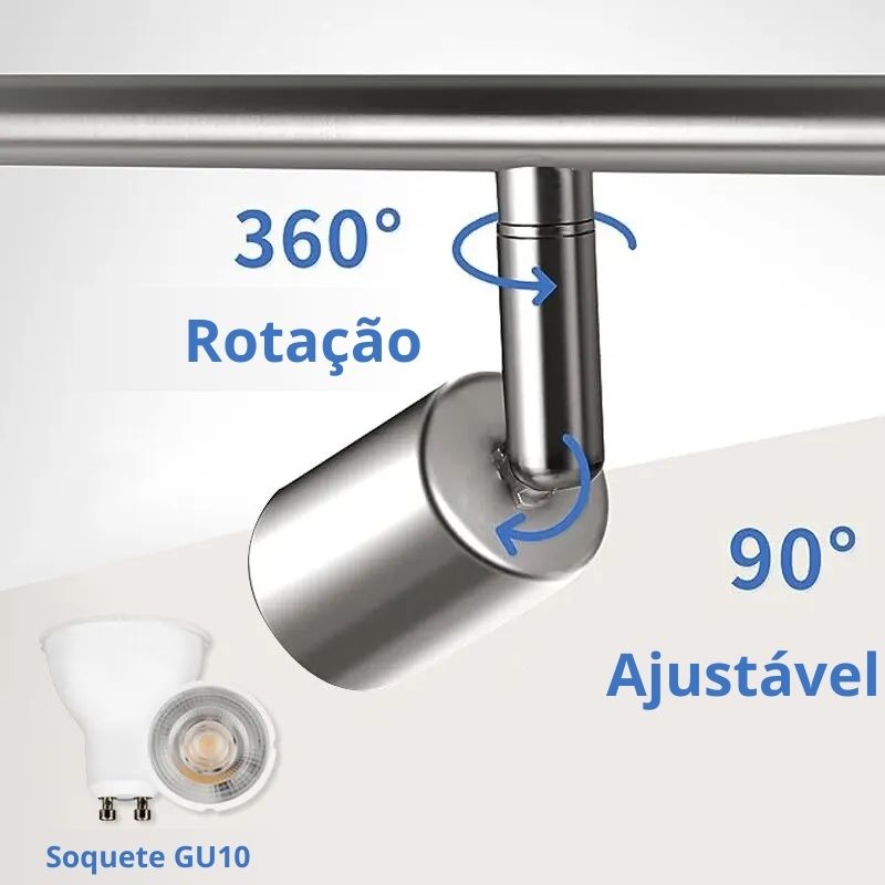 Lustre Luminária de Teto FlexSpot LED