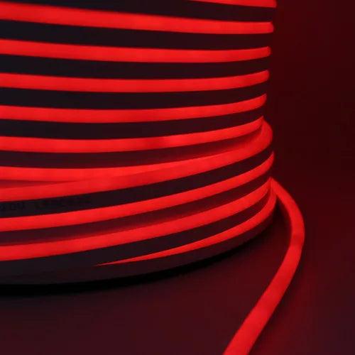 Fita Led Neon Flex Rolo 100 metros 12v Vermelho