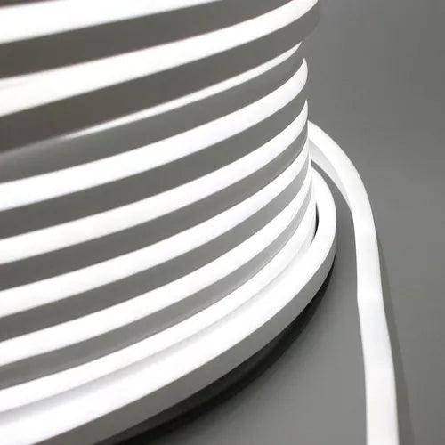 Fita Led Neon Flex Rolo 100 metros 12v Branco-frio