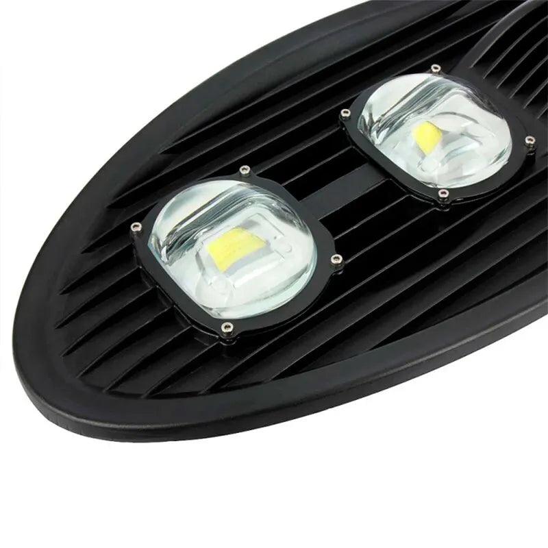 Luminária Pública para Poste Rua LED 100W Rele (Fotocélula)