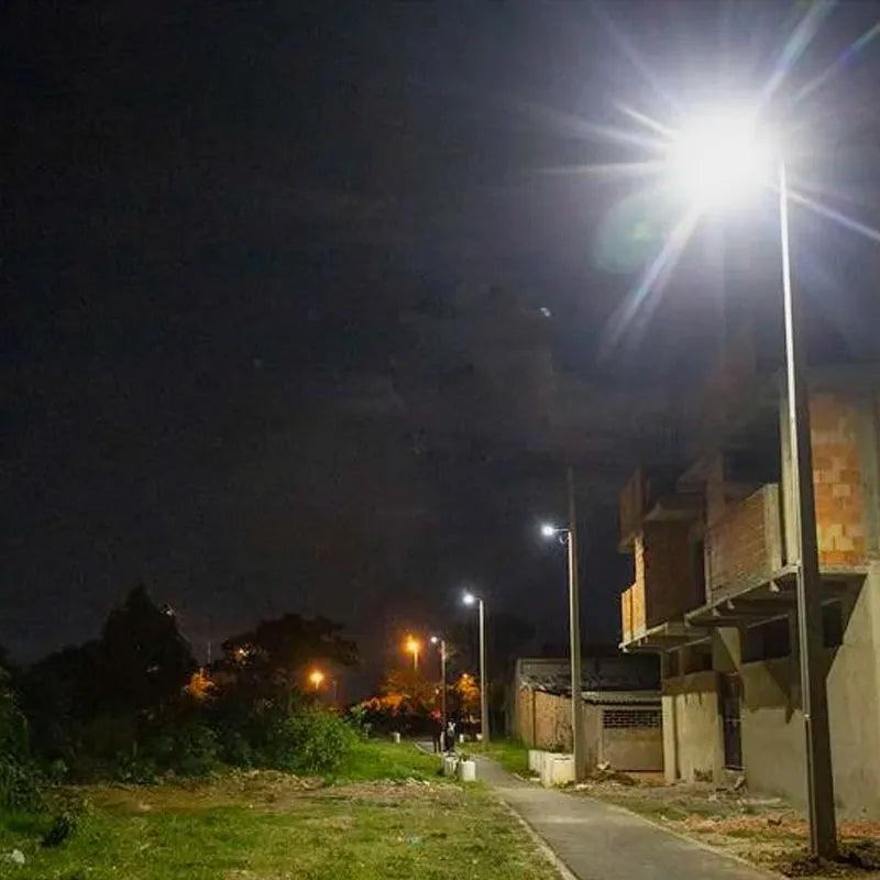 Luminária Pública para Poste Rua LED 100W Rele (Fotocélula)