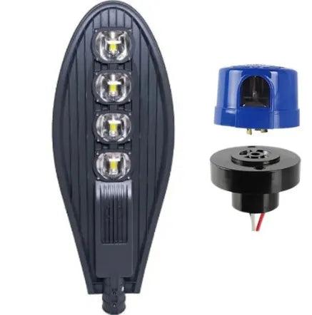 Luminária Pública para Poste Rua LED 200W Rele (Fotocélula)