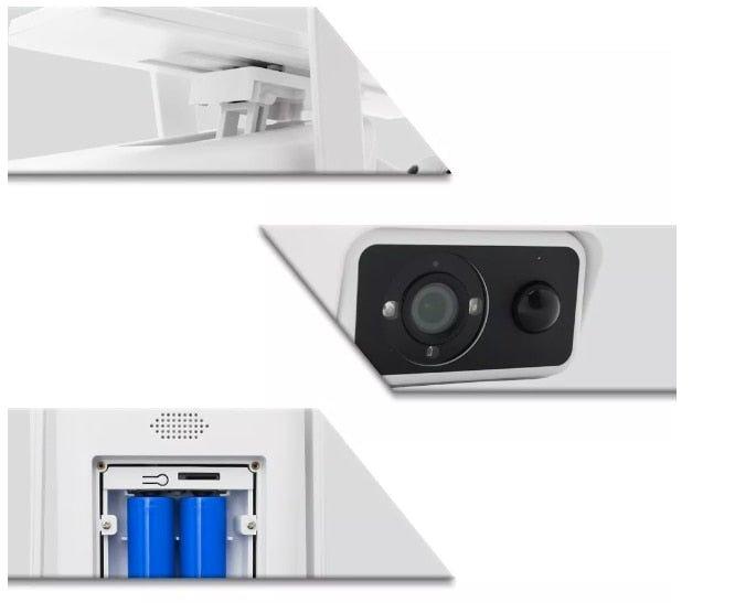 Câmera de Segurança Solar Wifi a Prova D'agua Full HD - Baú Shops