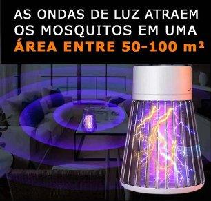 Lâmpada Ultravioleta Mata Mosquitos - Sleep Well ™ - Baú Shops