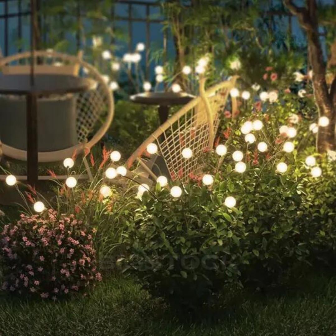 Luz VagalumeLED Solar para Jardim