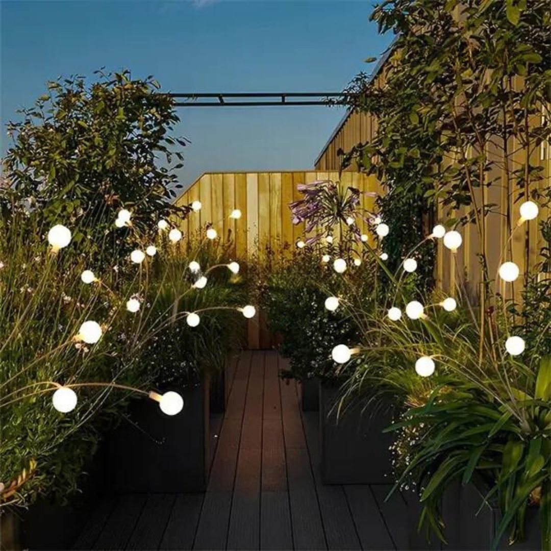 Luz VagalumeLED Solar para Jardim