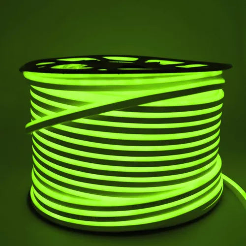 Fita Led Neon Flex Rolo 100 metros 12v Verde