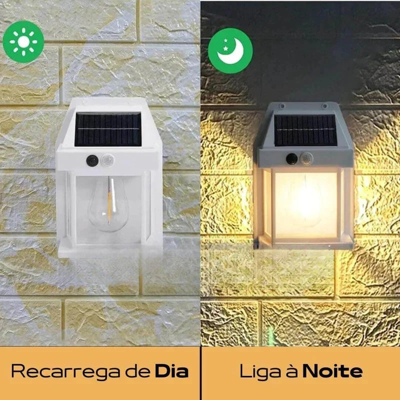 Luminária Solar + Brinde Exclusivo