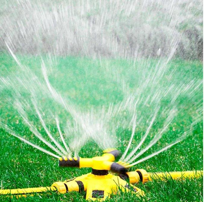 Aspersor Irrigador Automático Econômico - Horta e Jardim - Baú Shops