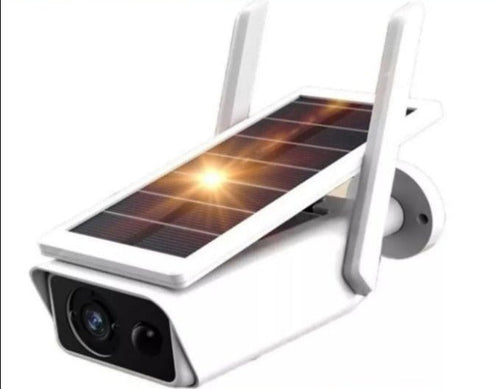 camera com energia solar